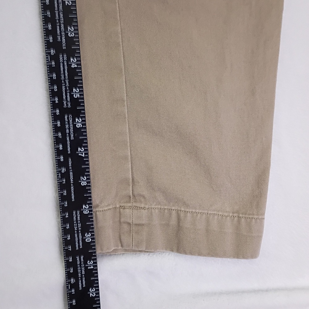 Polo Ralph Lauren Mens Slim Fit Chino Pants Tan Khaki Cotton 32x34 - Picture 10 of 16